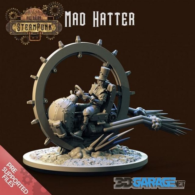 3d-print Model – Mad Hatter