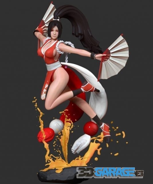 3d-Print Model – Mai – King of Fighter
