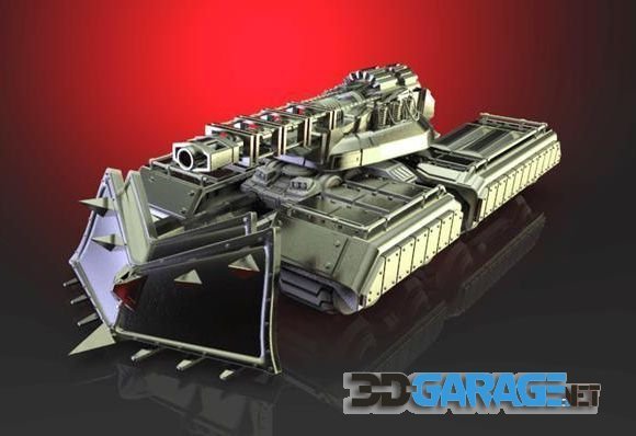 3d-print Model – Mammoth Tank Accessories – Set 1-2