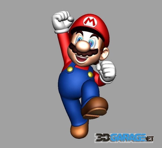 3d-Print Model – Mario