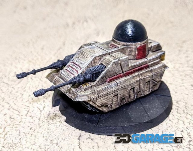 3d-Print Model – Mini Light Tank
