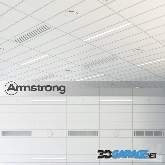 3d-model – Modern Armstrong Ceiling