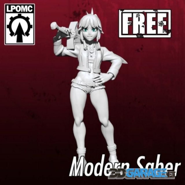 3d-print Model – Modern Saber