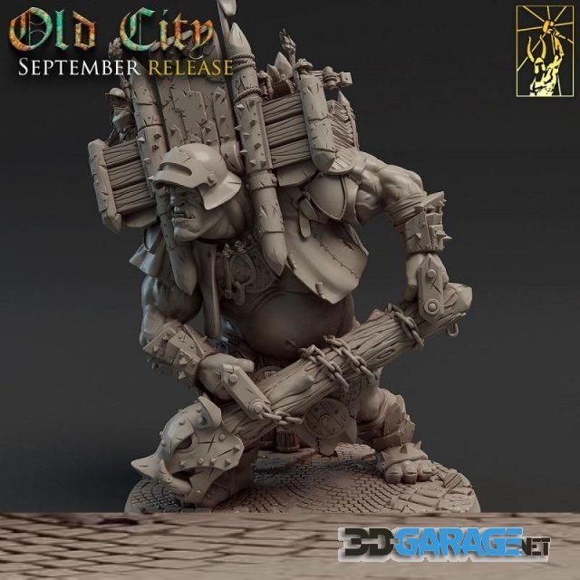 3d-print Model – Old City – City Watch Siege Giant