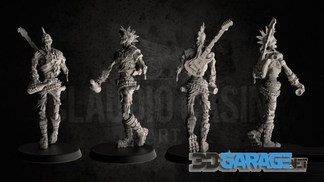 3d-print Model – Ozzy for Dawn of the Apocalypse