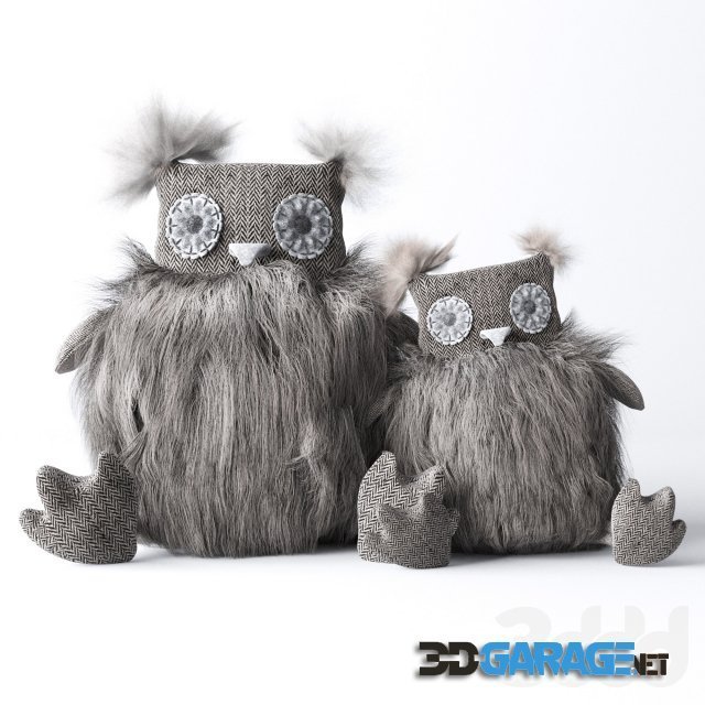 3d-model – Plush Owls