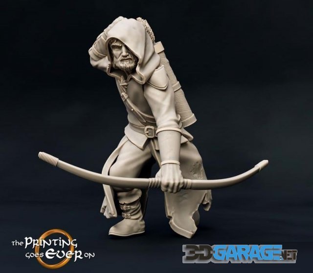 3d-print Model – Ranger with Bow – A