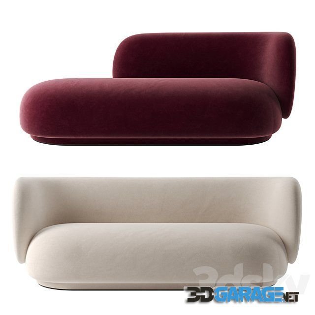3d-model – Rico sofa by Ferm Living