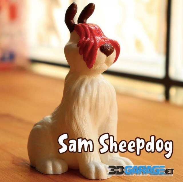 3d-Print Model – Sam Sheepdog