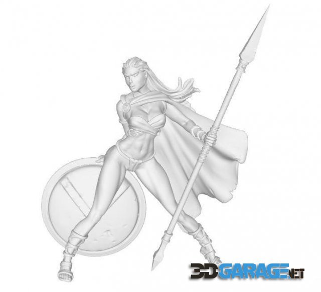 3d-print Model – Spartan warrior