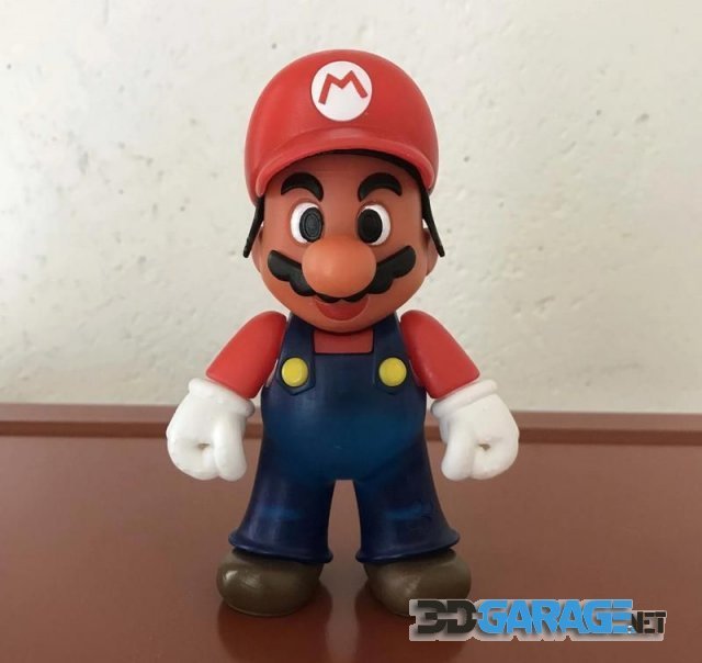 3d-Print Model – Super Mario