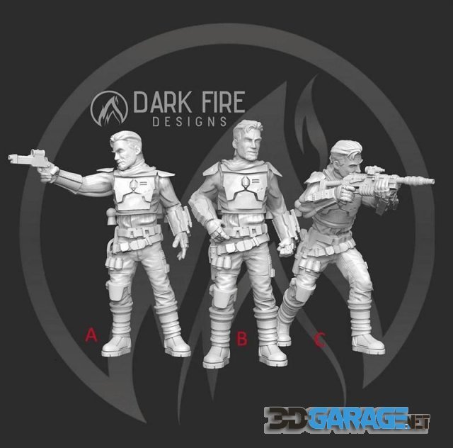 3d-print Model – The Sheriff Dark Fire Designs