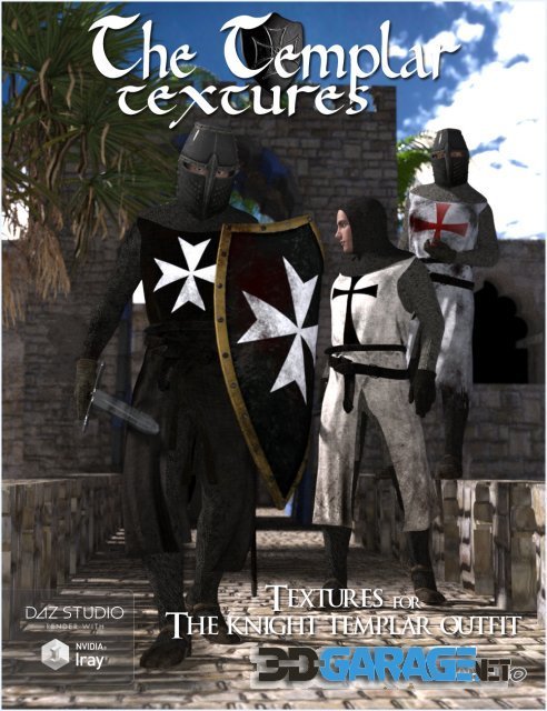 Daz3D – The Templar Textures