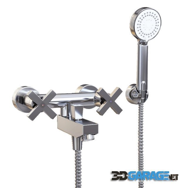 3d-model – Faucet Set 2