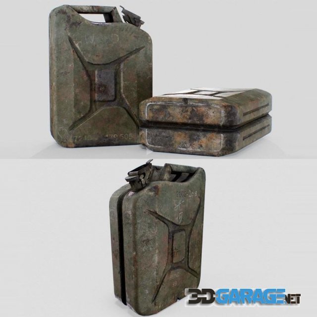 3d-model – Old Jerry Can