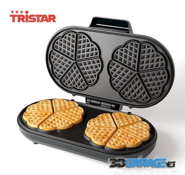 3d-model – Waffle maker tristar WF2120
