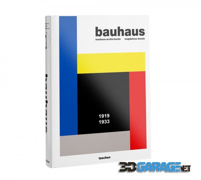 3D-Model – Bauhaus Book by Taschen