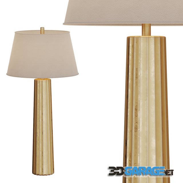 3d-model – Fluted Spire Large Table Lamp